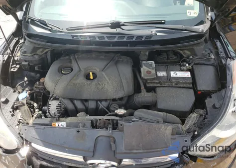 2013 Hyundai Elantra Gls from USA, damaged, VIN 5NPDH4AE2DH413137